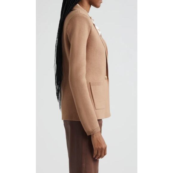 L'AGENCE Lacey Knit Blazer Size XS New with Tags - Picture 8 of 14